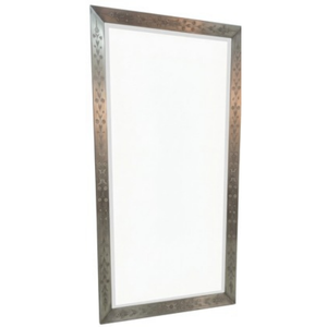Luxury Full Length Venetian Wall <b>Mirror</b> with Antique <b>Silver</b> Etched Floral Frame|Large Rectangular Dressing <b>Mirror</b> for Home Decor - Product Image 1