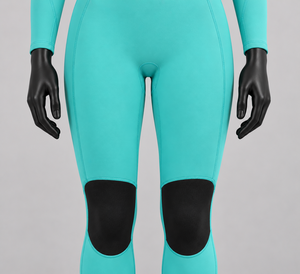 Women's Full Wetsuit 3mm Neoprene Long Sleeve High Neck Back Zip <b>Waterproof</b> <b>One</b> Piece Diving Surfing Snorkeling <b>All</b> Seasons - Product Image 4