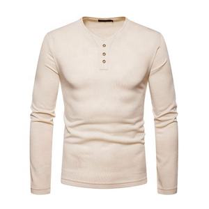 Derniers modèles de t-shirts à manches longues en coton 100% tricoté, poids lourd, écologiques, vente en gros, impression par sublimation, service OEM - Product Image 4