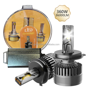 Đèn pha ô tô <span class=keywords><strong>LED</strong></span> công suất cao OCTUPLE Factory 360W 36000LM H4 H7 H11, hệ thống chiếu sáng tự động, đèn pha <span class=keywords><strong>LED</strong></span> cho E90 F30 E60 F10 E92 - Product Image 1