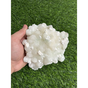 Stilbite blanc de qualité supérieure avec cristal d'okenite, minéral naturel pour la collection et la vente en gros, idéal pour la lithothérapie - Product Image 1