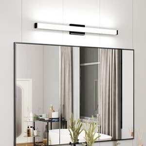 Modern <b>Black</b> LED Vanity <b>Lights</b> Bar 41-inch <b>Bathroom</b> <b>Light</b> Fixtures for Bath Over Mirror <b>Bathroom</b> Vanity Lighting - Product Image 3