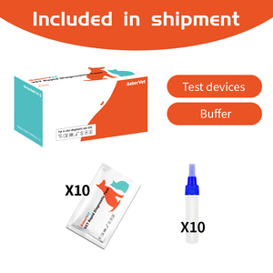 개 FOB 테스트 한 단계 방법 대변 테스트 송곳니 대변 오컬트 혈액 고감도 신속 검사 - Product Image 2