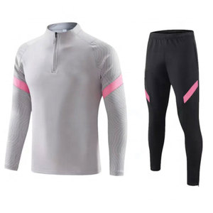 เสื้อสเวตเชิ้ตแบบสวมหัวสำหรับกีฬา Wearpex OEM แบบกำหนดเอง ชุดฝึกซ้อมฟุตบอลแบบรีดร้อน ชุดวอร์มสำหรับสโมสรและทีม ชุดวอร์มฟุตบอลพร้อมกางเกง 100% - Product Image 1