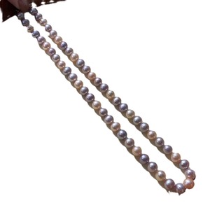High Grade 45CM Beaded Freshwater Pearl <b>Necklace</b> Mixed Color 7-8mm for Gift Giving - Product Image 4
