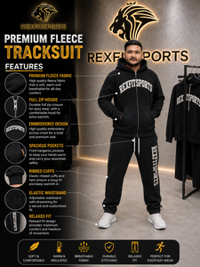 Men Tracksuit Screen Printing <b>Zip</b> <b>Up</b> <b>Hoodie</b> Jogger Set Heavyweight Fleece <b>Black</b> Streetwear Sweatsuit Private Label Manufacturer - Product Image 6