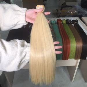 Extensiones de cabello Remy de trama doble directo de fábrica, cabello humano vietnamita Natural, precio al por mayor - Product Image 1