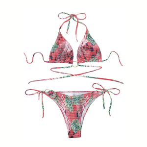 High Performance Sublimation <b>Bikini</b> Lightweight Quick Dry Swimwear <b>Set</b> Professional Manufacturer Supply - Product Image 1