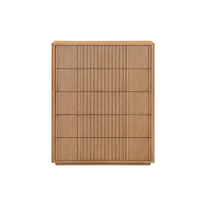 ชุดเฟอร์นิเจอร์ห้องนอนและห้องนั่งเล่นไม้คอลเลคชั่น LINEAR RANGE ตู้ลิ้นชักแบบยั่งยืน เป็นมิตรกับสิ่งแวดล้อม คุณภาพสูง ตู้ทรงสูง - Product Image 1