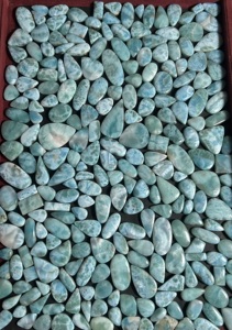 อัญมณี trimurti หินกึ่งมีค่าทรงรีทรงรีตัดหลวมเรียบแผ่นหลังเรียบปรับขนาดได้ - Product Image 5