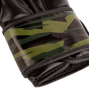 Gants de boxe professionnels en cuir PU 8oz 12oz avec logo personnalisé, équipement de frappe lourd pour l'entraînement en extérieur, impression personnalisée pour le combat - Product Image 6