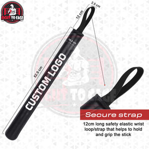 Bâton d'entraînement de boxe portable, équipement d'entraînement cible, bâtons en cuir, bâtons d'entraînement de boxe pour la vitesse, les réflexes et la défense - Product Image 5