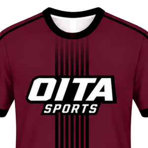 Camiseta de Rugby Negra, Blanca y Granate de Manga Corta con Cuello en V, Uniforme de Equipo Transpirable y Ligero, Ropa Deportiva Personalizada para Entrenamiento - Product Image 3