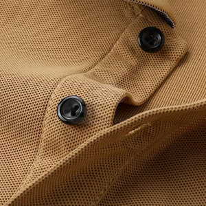 Camisetas Polo de Algodón Piqué Clásicas para Hombre, Elegantes y Cómodas, Ligeras, Informales, para Actividades al Aire Libre, Viajes - Product Image 3