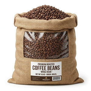 เมล็ดกาแฟอาราบิก้าคั่วกลาง ราคา 300-400 ดอลลาร์สหรัฐ/ตัน สำหรับชงเอสเพรสโซ กาแฟอาราบิก้าขายส่ง ขั้นต่ำ 10 ตัน คุณภาพระดับคาเฟ่ - Product Image 3