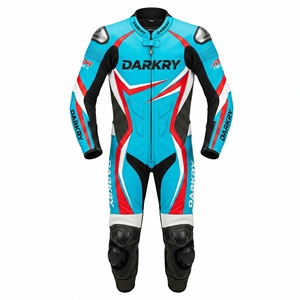 Traje de Cuero Personalizado para Motociclismo al por Mayor, Equipo de Motociclismo OEM, Ropa de Pista de Cuero Perforado, Proveedor B2B - Product Image 2