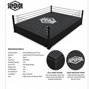 Lona Profesional Personalizada de Alta Calidad para Ring de Boxeo, Antideslizante, de Algodón Resistente, para Rings de MMA y Boxeo - Product Image 5