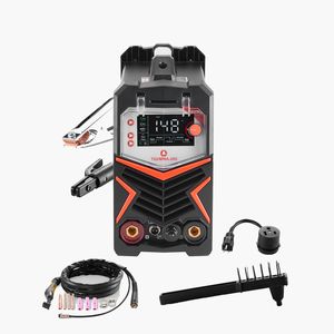Saldatrice TIG 3 in 1 205A con Ampio Display LED per Saldatura TIG DC, TIG Pulsato DC e MMA a Elettrodo, Doppia Tensione 110/220V - Product Image 1