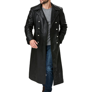 Nouvelle Arrivée 2026 – Manteau en Cuir pour Homme, Veste Unisexe en Cuir Véritable, Vente en Gros, Vêtement d'Hiver de Haute Qualité, Personnalisation de Marque - Product Image 2