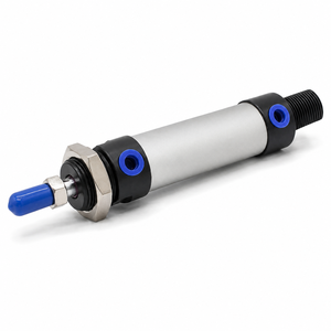 Cilindro Neumático de Doble Acción Serie MAL, Cilindro de Aire sin Vástago Roscado para Equipos de Automatización - Product Image 2