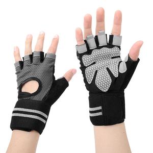 Gants de fitness personnalisés pour la musculation, avec support de poignet, pour hommes et femmes, équipement sportif de haute qualité, accessoires. - Product Image 2