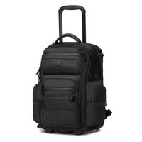 Sac à dos de voyage à roulettes Bagnex B4539 en nylon Oxford 20 pouces, antivol, durable, imperméable, avec fermeture éclair, unisexe, tendance