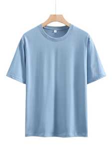 Camiseta de Hombre 2026 de Alta Calidad, 100% Algodón, Corte Ajustado, Manga Corta, Informal, con Letras, para Verano, Secado Rápido, Transpirable, Personalizable - Product Image 4