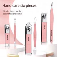 Kit de Cuidado de Uñas de Alta Gama, 18 Piezas, Herramientas Profesionales de Manicura y Pedicura, Acero Inoxidable, Duradero, Portátil, Set de Viaje