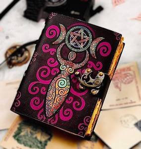 Handmade Genuine Leather <b>Journal</b> Diary Notebook Vintage Antique Leather Bound <b>Journal</b> with Handmade Paper Blank Diary <b>Writing</b> - Product Image 3