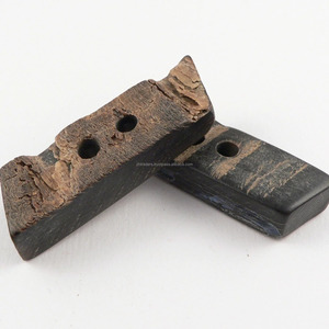 Bouton à bascule à 2 trous poli à la main Accessoire de décoration de vêtement à dos plat pour animaux élégants - Product Image 6