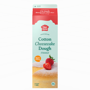 Suministros para Repostería, Servicio de Alimentos y Venta al por Menor, Masa de Pastel de Queso sin Hornear HALAL, 1 kg, Marca Privada, Exportación Global Personalizada - Product Image 1