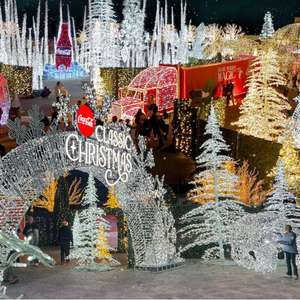 إضاءة LED كبيرة للخارج بتصميم عيد الميلاد، أضواء زخرفية ملونة للمهرجانات - Product Image 2