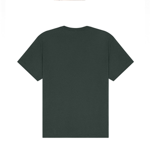 T-shirt en coton personnalisable, écologique, coupe ample pour homme, couleur unie, style streetwear, impression en relief, grammage lourd, logo frontal - Product Image 6