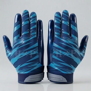 Custom American football Gloves Custom Football Receiver Gloves - Product Image 4