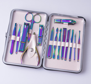 ชุดดูแลเล็บพรีเมียม ชุดทำเล็บมือและเล็บเท้า สำหรับผู้ชายและผู้หญิง 12 in 1 ชุดอุปกรณ์ดูแลเล็บมือและเล็บเท้า - Product Image 2