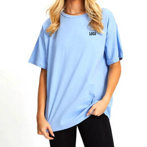 Ropa de Verano Transpirable y Cómoda con Diseño de Logotipo Personalizado, Ropa Casual Chic Económica para Mujer, Atuendo Diario de Tela de Algodón - Product Image 1