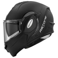 Casque de moto ASTONE RV6 noir mat, nouveau matériau ABS durable, garantie 1 an