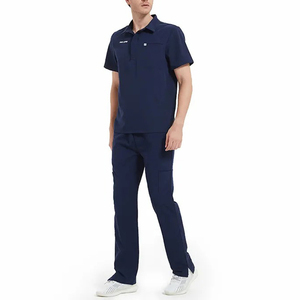 Polyester/Cotton scrub uniforms Hospital Uniforms Scrubs Customized Design Unisex Joggers <b>Nursing</b> Scrubs - Product Image 3