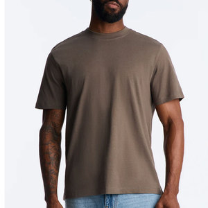 Men's Plain Cotton <b>Tshirt</b> Oneck Short Sleeve Trendy Design Solid Color Casual Wear Oversized Drop Shoulder Men Solid <b>Tshirt</b> 2026 - Product Image 5