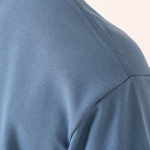 Camiseta OEM personalizada para culturismo, lisa, de talla grande, elástica, de poliéster, para gimnasio, ropa deportiva, con hombros caídos - Product Image 6