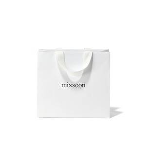 Borsa per la spesa Mixoon S di alta qualità prodotta in Corea con motivo a lettere - Product Image 1