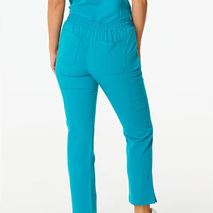 Nouvelle Arrivée Offre Spéciale : Tenue d'Infirmier Homme Personnalisée en Tissu Peigné, Manches Courtes, Extensible, Poids Lourd, avec Multiples Poches Zippées - Product Image 5