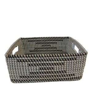 Luxury Rectangular <b>Seagrass</b> <b>Storage</b> <b>Basket</b> with PP String Multifunction Multi-Purpose Eco-Friendly - Product Image 1