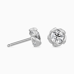 Pendientes de Diamante Cultivado en Laboratorio D'VINS JEWELS, Corte Brillante de 1.5 Quilates, Oro Sólido de 14K, Certificado IGI, Joyería de Lujo para Mujer, Boda, Fiesta - Product Image 2
