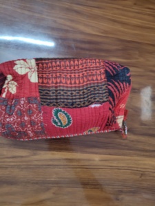 Pochette en écorce de maïs, pochette à maquillage durable, sac matelassé souple et portable, étui cosmétique léger, vente en gros - Product Image 4