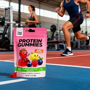 Whey Protein Gummy High Protein Gummy Suplemento OEM ODM Etiqueta privada Venta al por mayor Granel Fábrica personalizada - Product Image 6