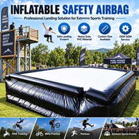 Matelas de saut gonflable durable pour cascades et plateforme de chute libre