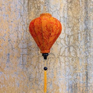 Bulk Handmade Vietnamese Silk <b>Lanterns</b> <b>Bamboo</b> <b>Lantern</b> Silk <b>Lanterns</b> Decorative Silk <b>Lanterns</b> For Wedding Party Decor - Product Image 5