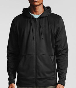 Sudadera con Capucha Stealth Black Performance para Hombre - Sudadera con Capucha de Corte Atlético y Elegante con Cierre Completo Delantero y Bolsillos - Product Image 3