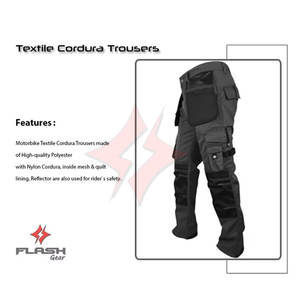 กางเกงมอเตอร์ไซค์สั่งตัดพิเศษ ผ้าคอร์ดูร่า พร้อมแผ่นป้องกัน CE กางเกงมอเตอร์ไซค์กันน้ำ 600D คอร์ดูร่า - Product Image 3